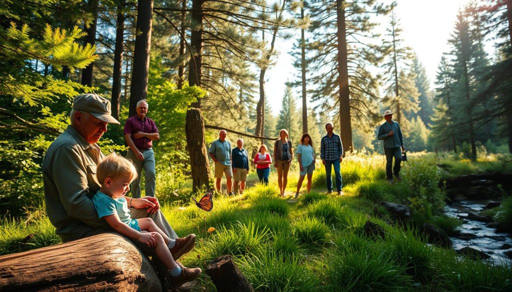 Veterans connecting with nature Veterans connecting with nature