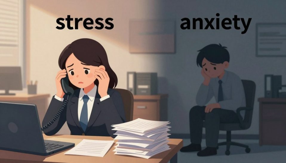 stress vs anxiety