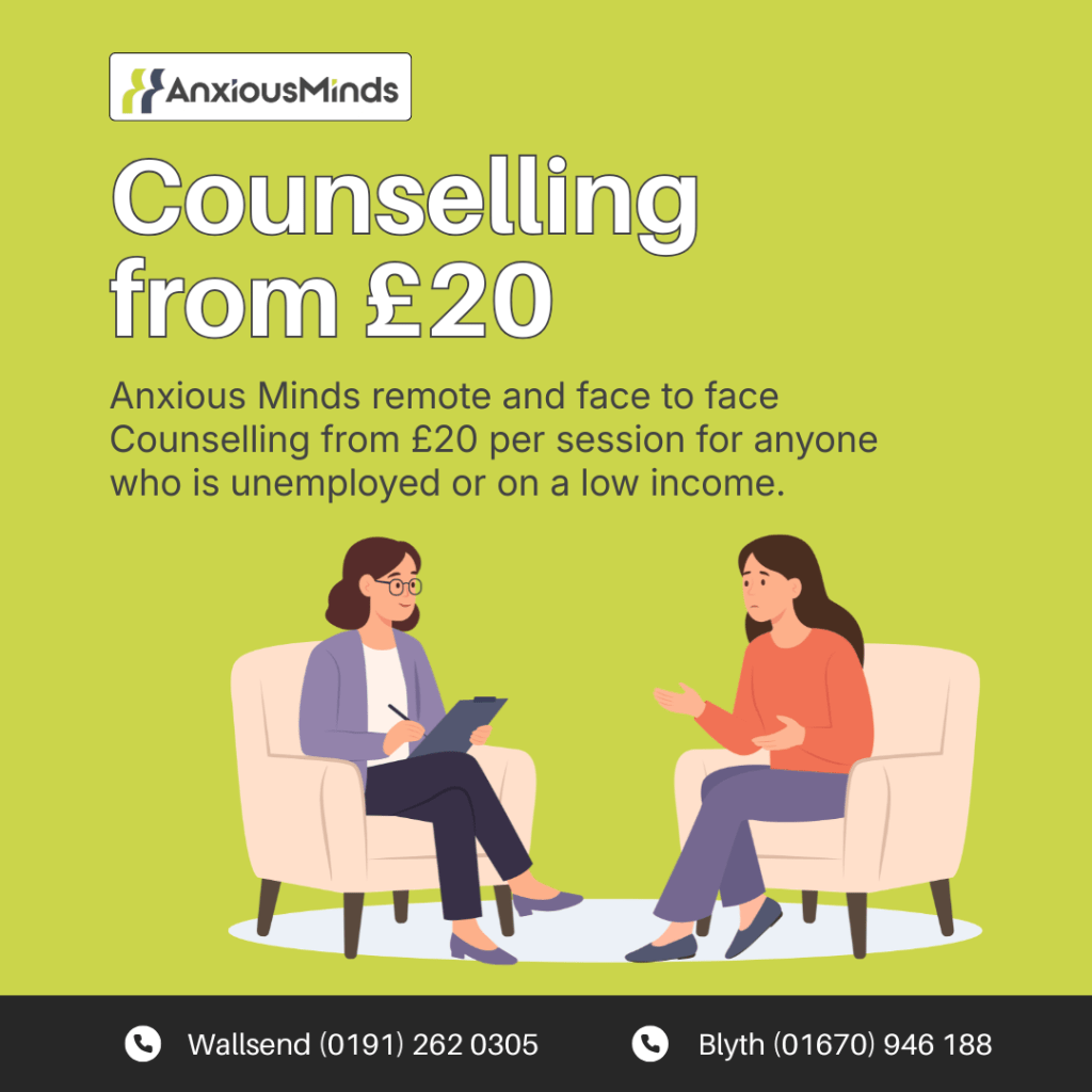 low cost counselling