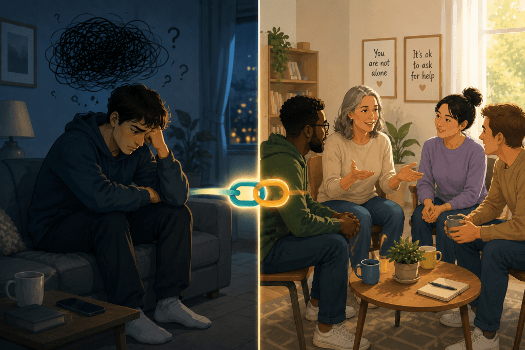 link between anxiety and loneliness