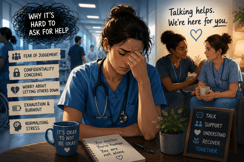 NHS staff mental health